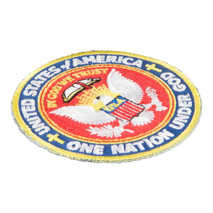 U.S. Seal One Nation Under God Patch, Patriotic Patches — detail view 2