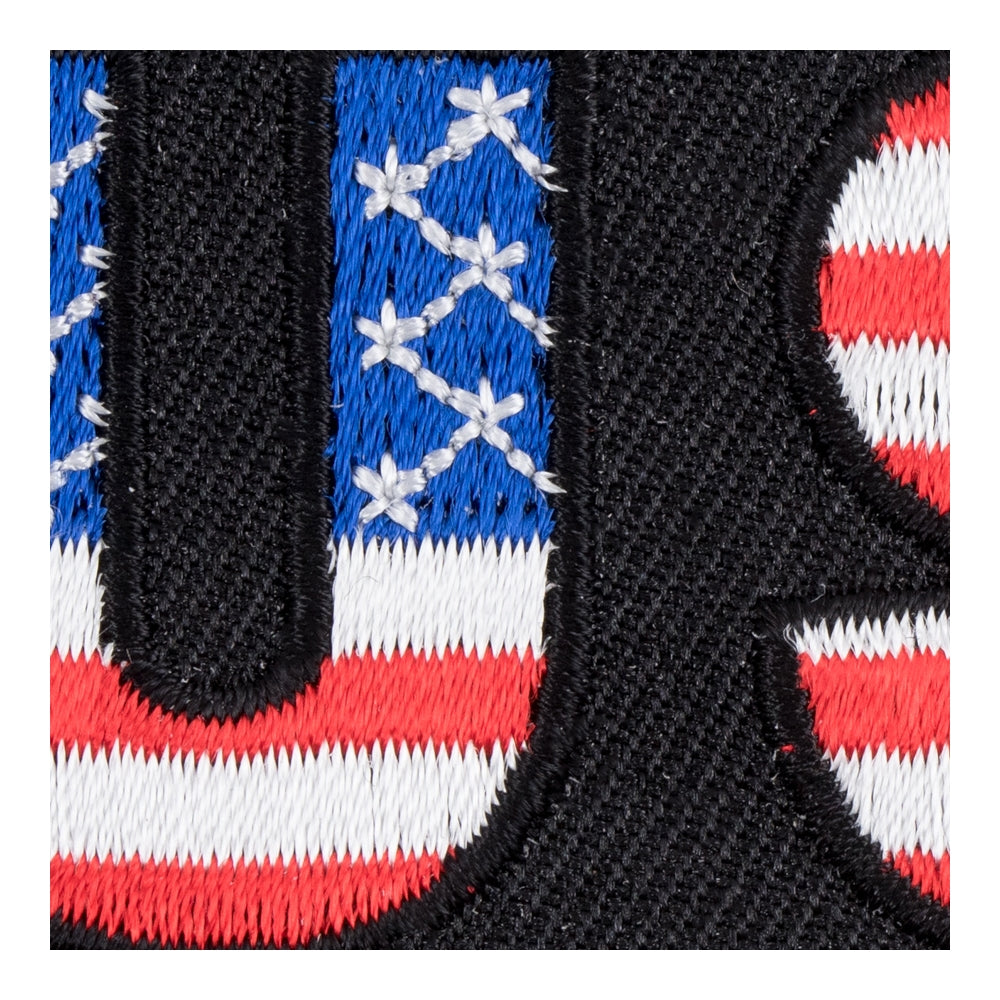 USA American Flag Print Patch, Patriotic American Patches — detail view 1