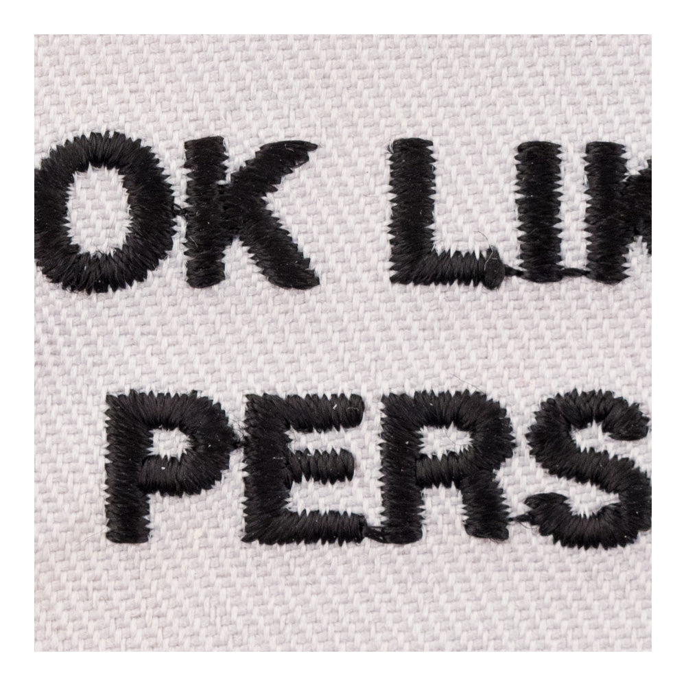 Do I Look Like A People Person Patch, Funny Patches — detail view 2