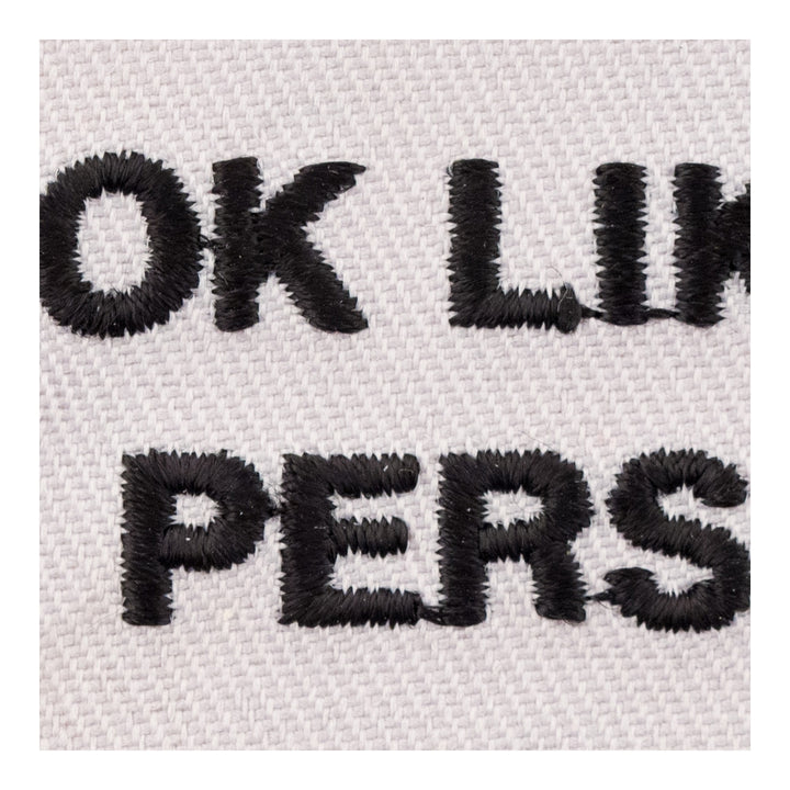 Do I Look Like A People Person Patch, Funny Patches — detail view 2