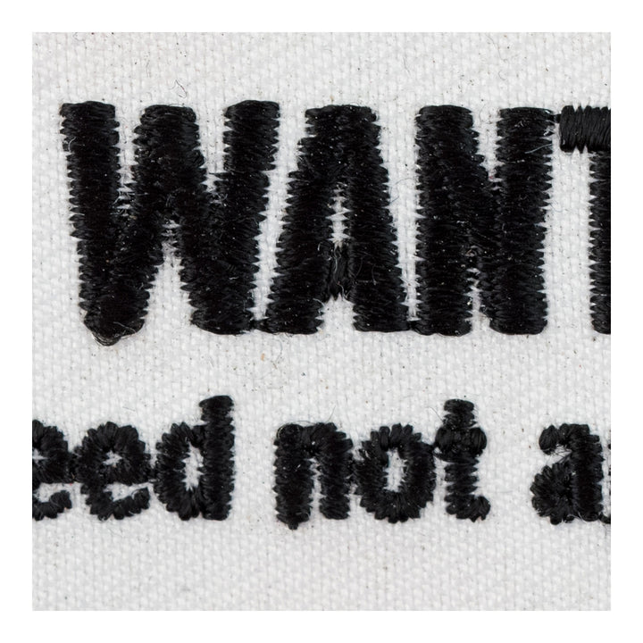 Girlfriend Wanted Patch, Funny Sayings Patches — detail view 2