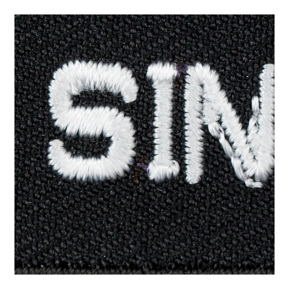 Live It Up Sinner Black &amp; White Patch, Funny Patches — detail view 1