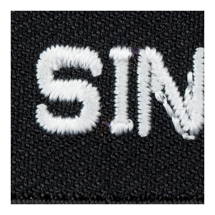 Live It Up Sinner Black &amp; White Patch, Funny Patches — detail view 1
