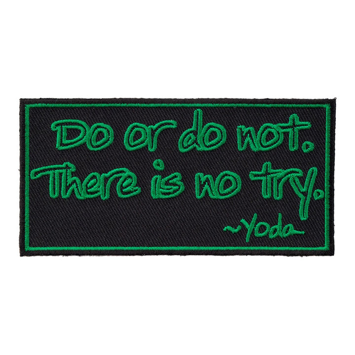 Do Or Do Not There Is No Try Patch, Yoda Patches — product image