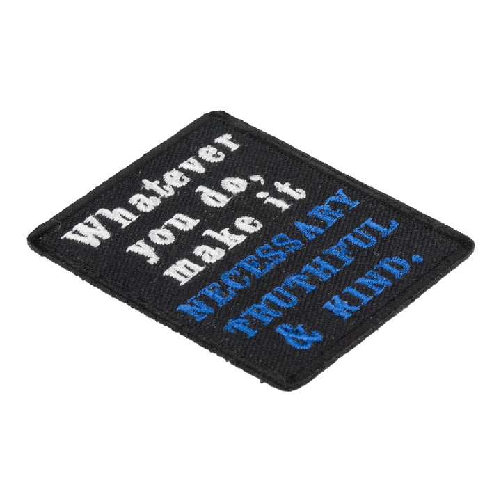 Whatever You Do Make It Necessary Patch, Uplifting Patches — detail view 1