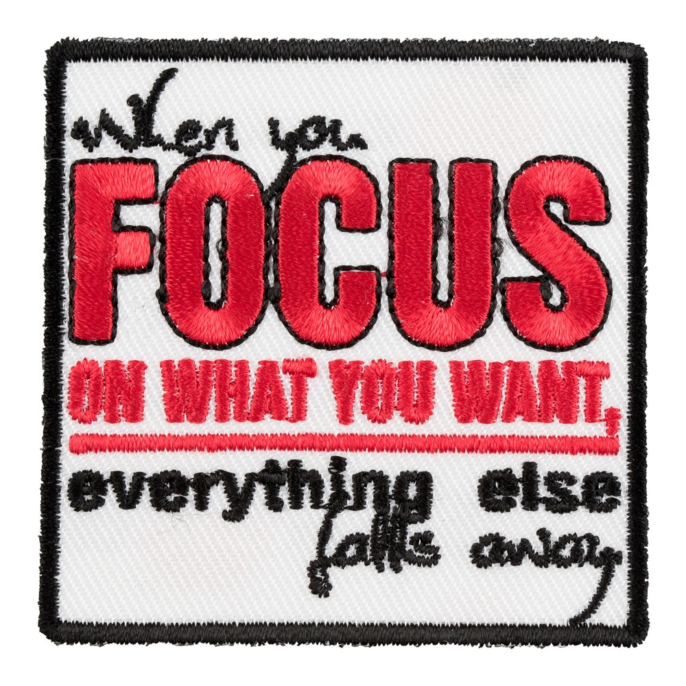 When You Focus Everything Falls Patch, Uplifting Patches — product image