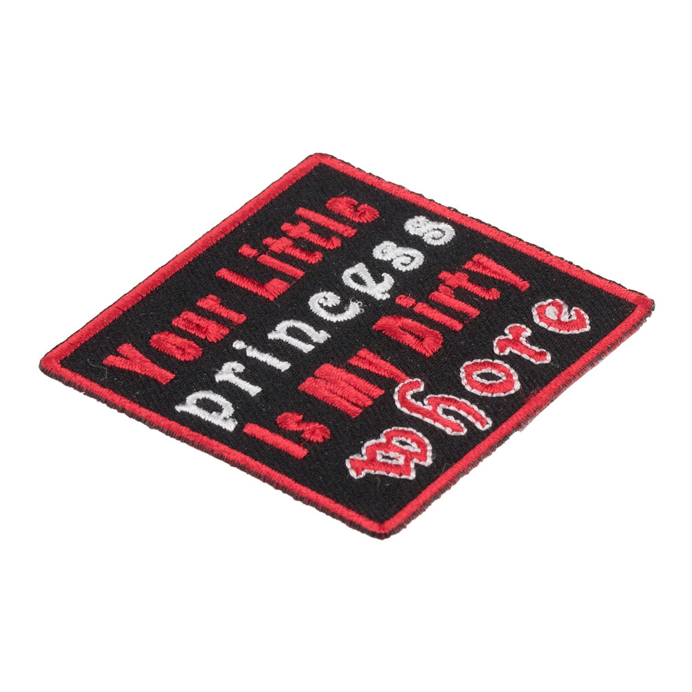 Your Little Princess Dirty Whore Patch, Vulgar Patches — detail view 1
