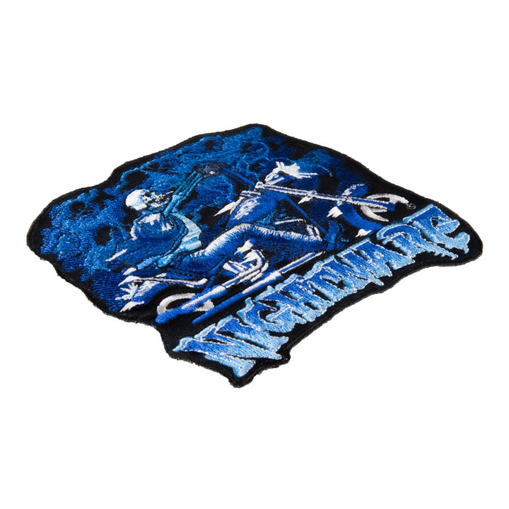 Nightmare Skeleton Motorcycle Patch, Small Size — detail view 1
