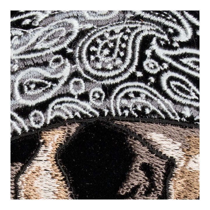 Skull Wearing A Bandana Patch, Small Size — detail view 2
