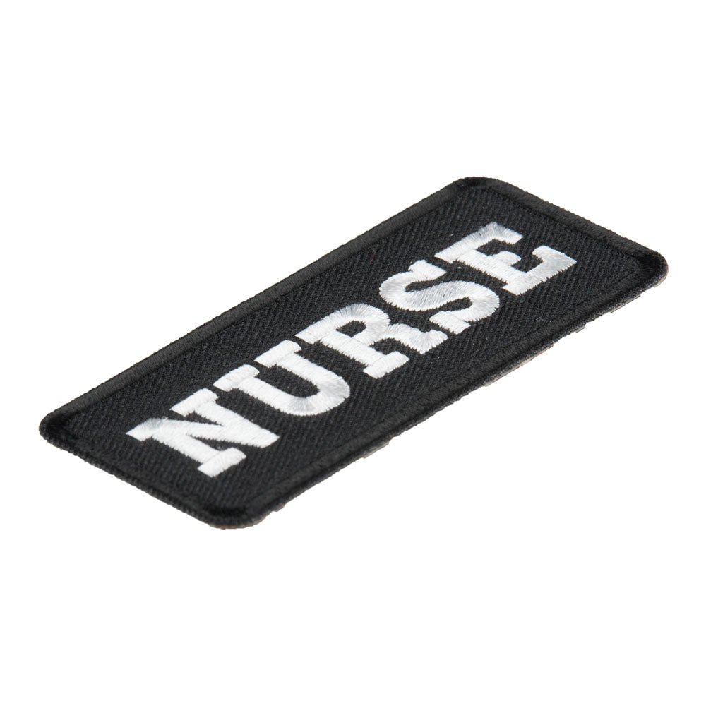 Nurse Black &amp; White Patch, Medical Profession Patches — detail view 2