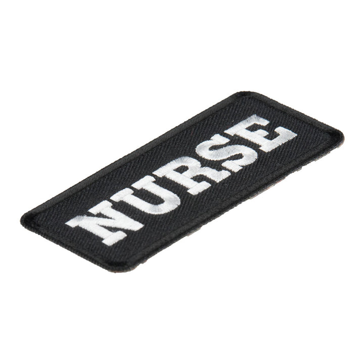 Nurse Black &amp; White Patch, Medical Profession Patches — detail view 2