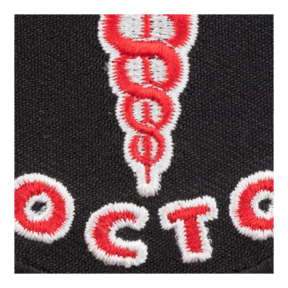 Doctor Caduceus Red Patch, Medical Profession Patches — detail view 2