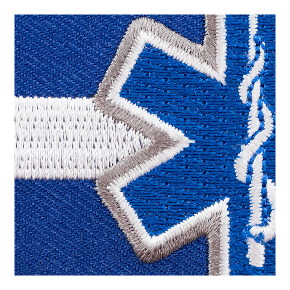 Thin White Line Star Of Life Patch, Medical Profession Patches — detail view 2