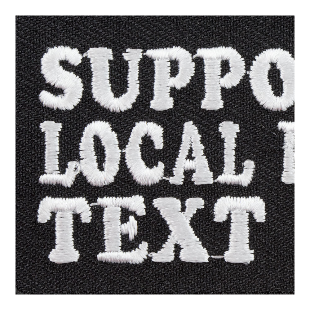Support Paramedics Text &amp; Drive Patch, Fun Medical Sayings Patches — detail view 1