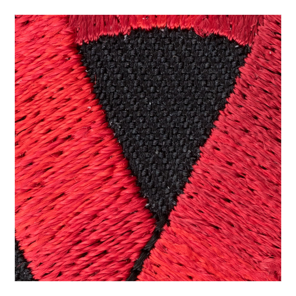 Red Awareness Ribbon Patch, Support Patches — detail view 1