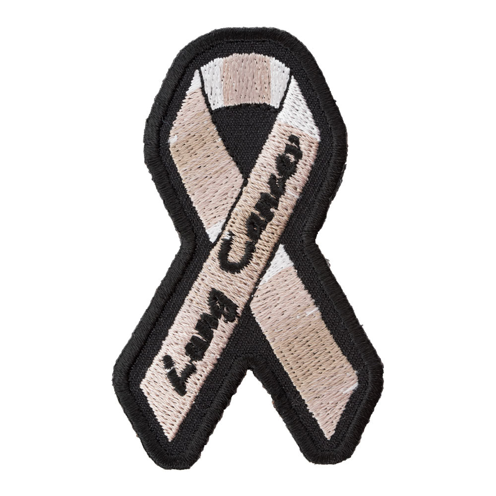 Lung Cancer Pearl Ribbon Patch, Awareness Patches — product image
