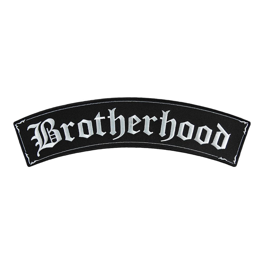 Brotherhood Old English Rocker Patch, Large Size — product image