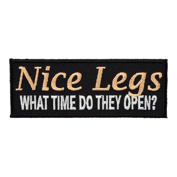 Nice Legs What Time Do They Open Patch, Dirty Patches — product image
