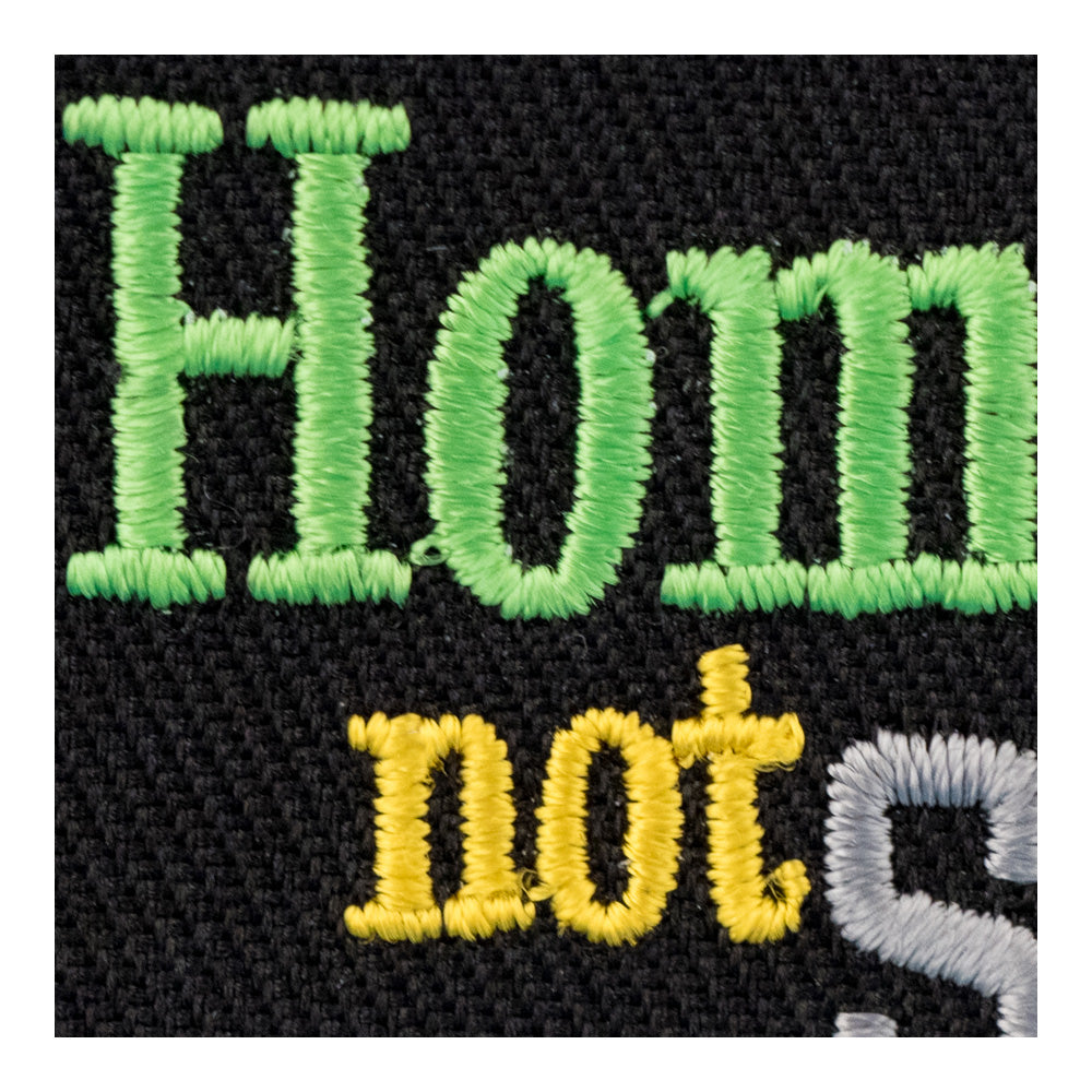 Homegrown Not Silicone Patch, Ladies Sayings Patches — detail view 1