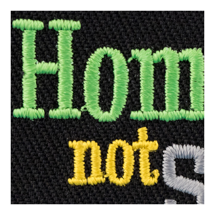 Homegrown Not Silicone Patch, Ladies Sayings Patches — detail view 1