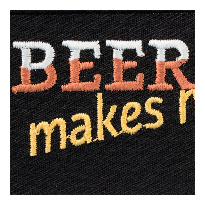 Beer Makes My Clothes Fall Off Patch, Dirty Patches — detail view 2