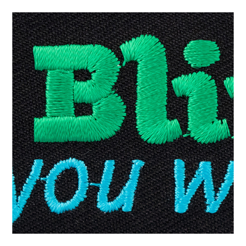Blink If You Want Me Patch, Funny Sayings Patches — detail view 1