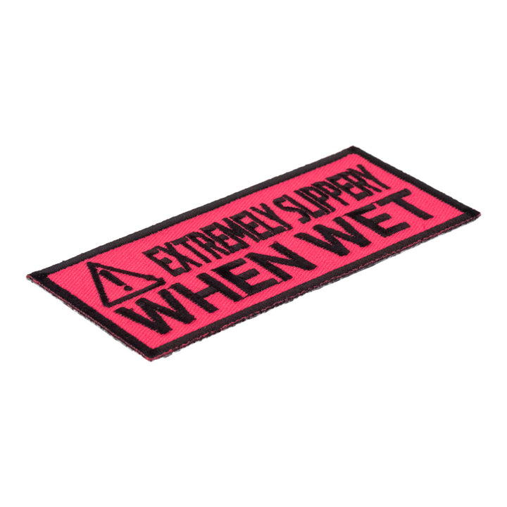 Extremely Slippery When Wet Patch, Ladies Patches — detail view 2