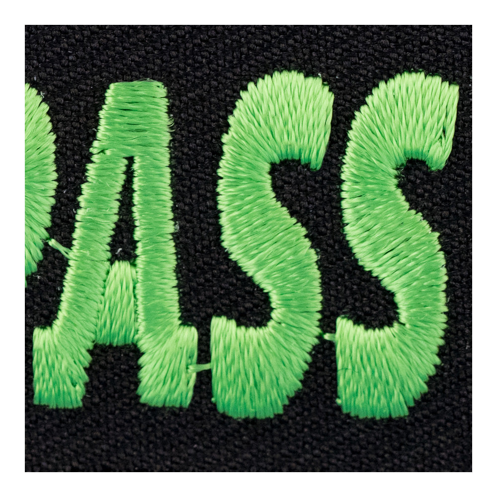 Puff Puff Pass Patch, Marijuana Sayings Patches — detail view 2