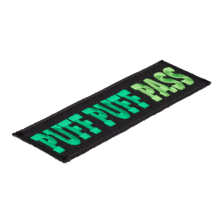 Puff Puff Pass Patch, Marijuana Sayings Patches — detail view 1