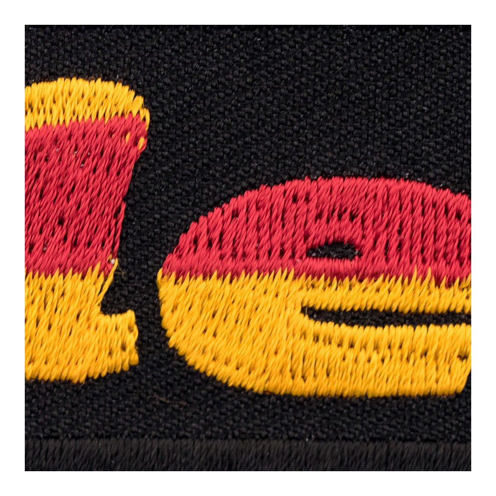 Hustle Red &amp; Yellow Patch, Sayings Patches — detail view 2