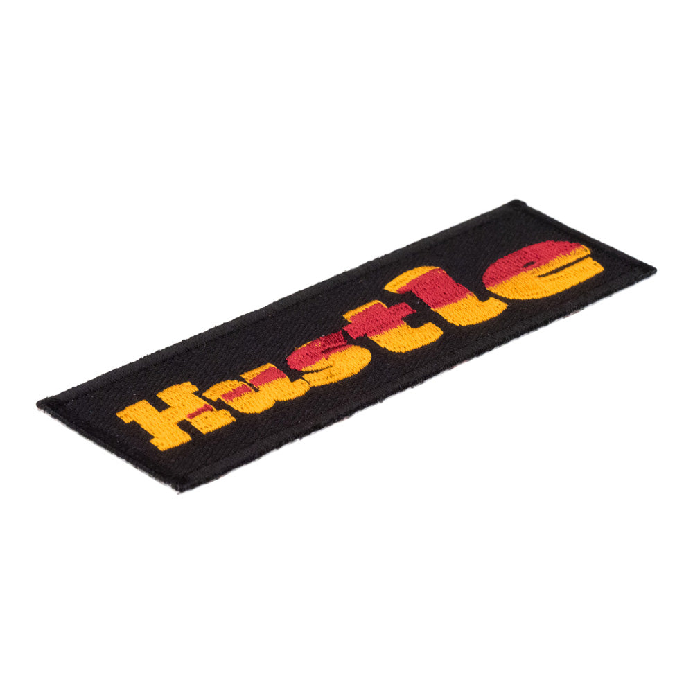 Hustle Red & Yellow Patch, Sayings Patches — detail view 1