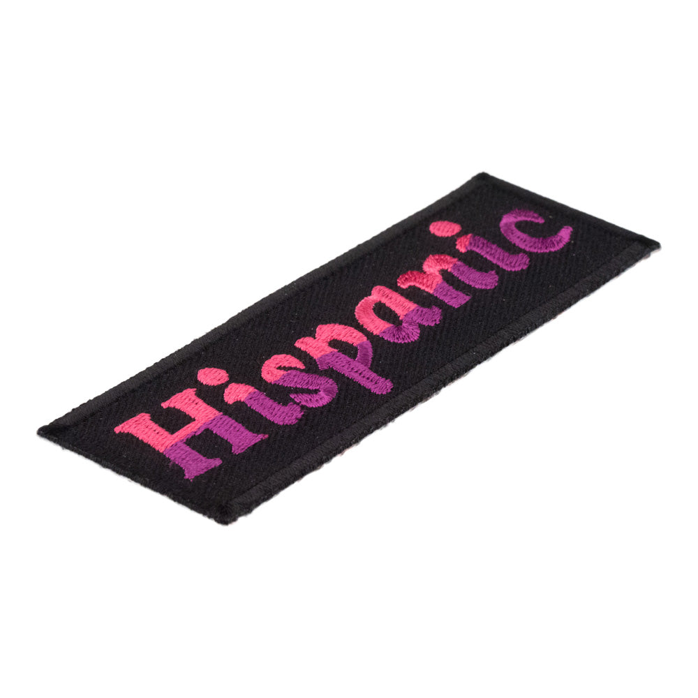 Hispanic Pink & Purple Patch, Latin American Patches — detail view 1