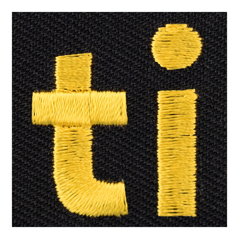 Latino Yellow & Black Patch, Latin American Patches — detail view 1