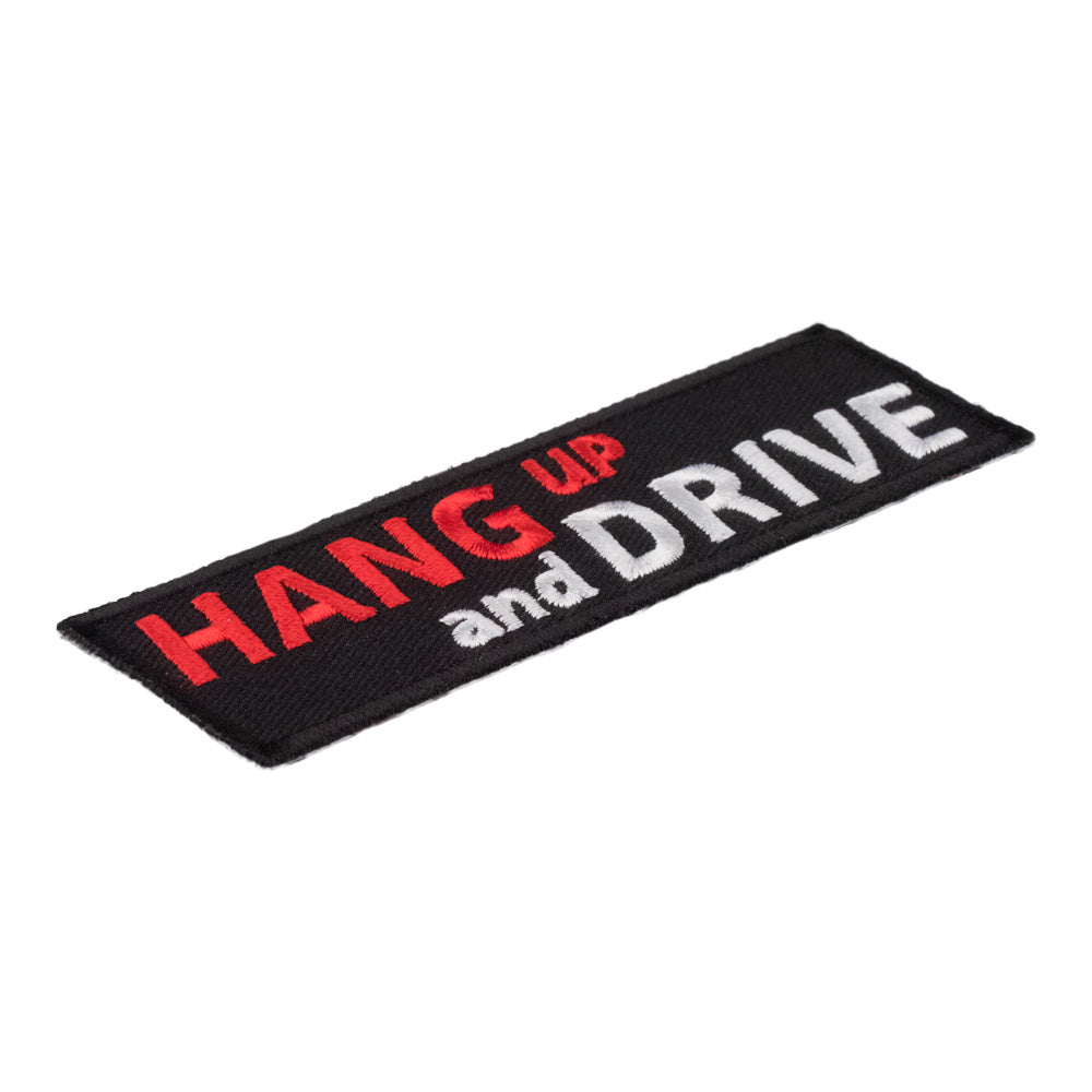 Hang Up And Drive Patch, Biker Sayings Patches — detail view 2