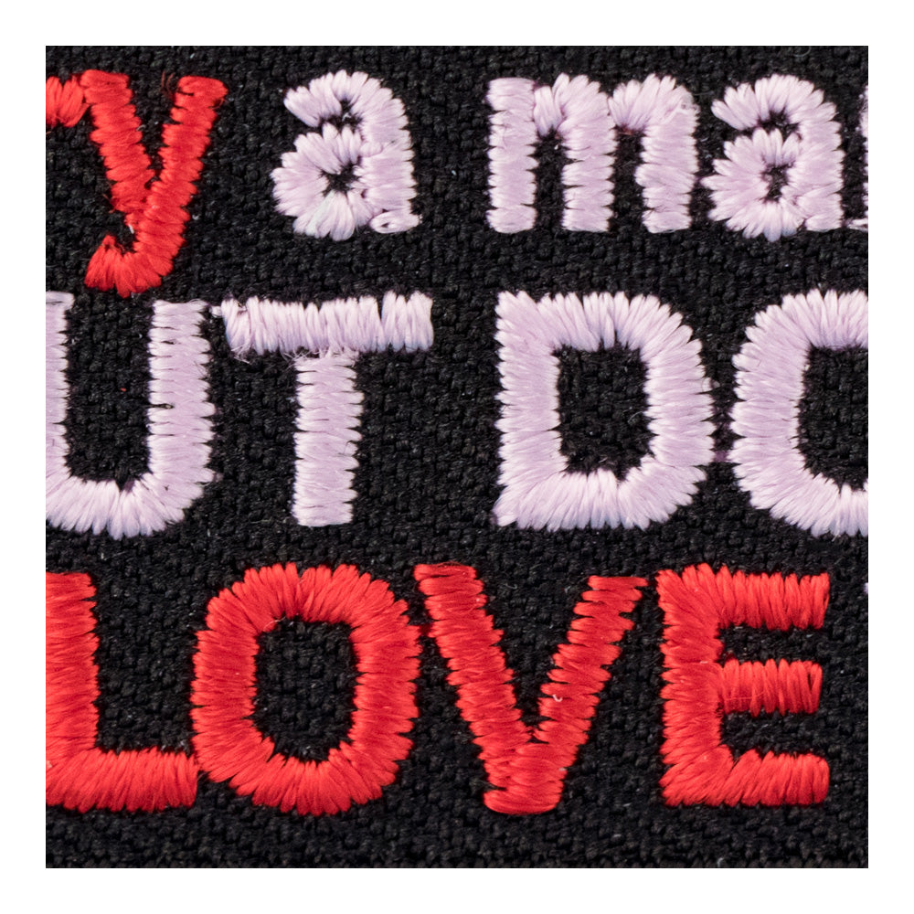 Marry A Man With Money Patch, Sayings Patches — detail view 1