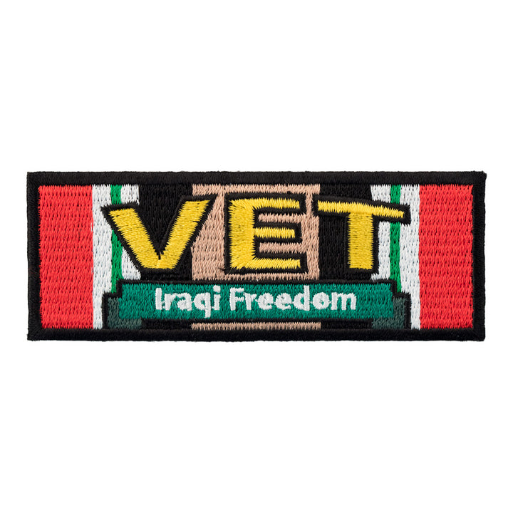 Iraqi Freedom Vet Service Ribbon Patch, Military Patches — product image