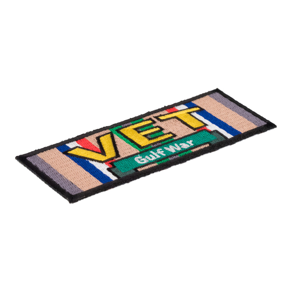 Gulf War Vet Service Ribbon Patch, Military Patches — detail view 2
