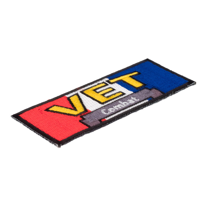 Combat Veteran RWB Patch, Military Veteran Patches — detail view 1