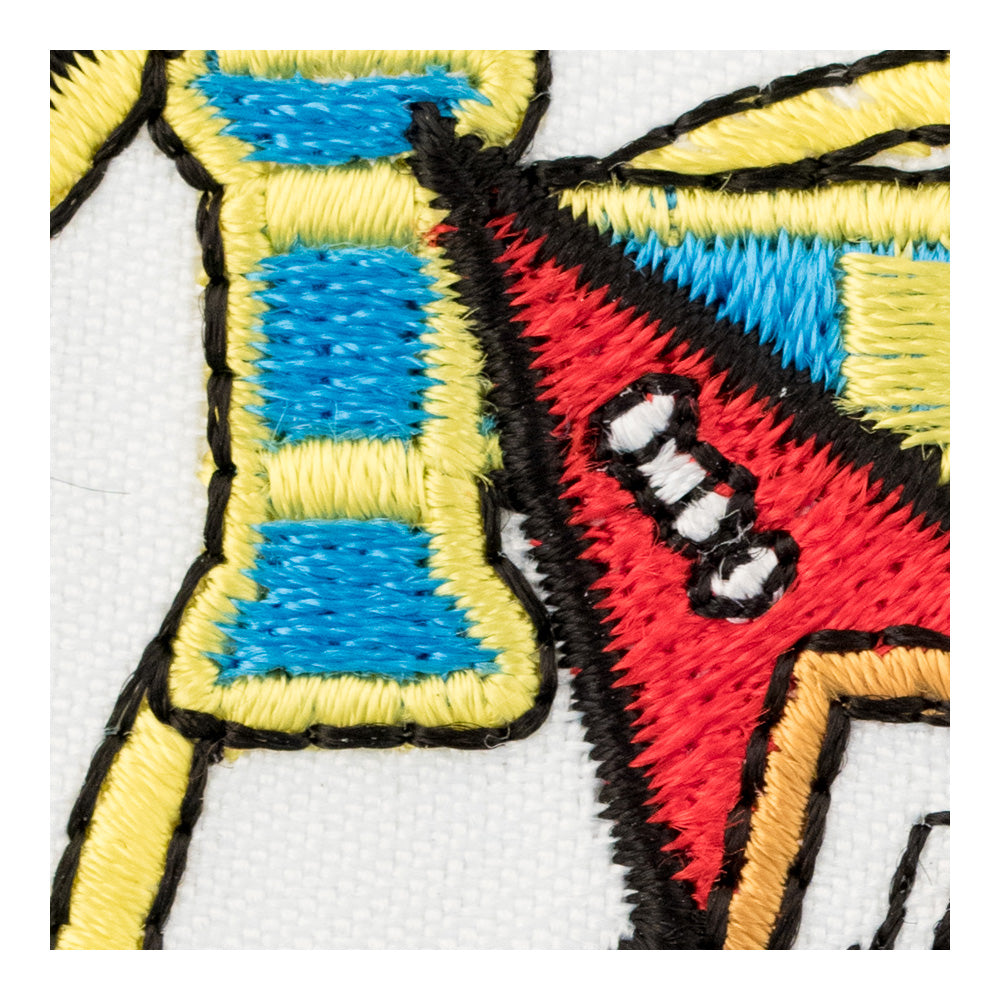 Order Of The Eastern Star Round Patch, Masonic Patches — detail view 1