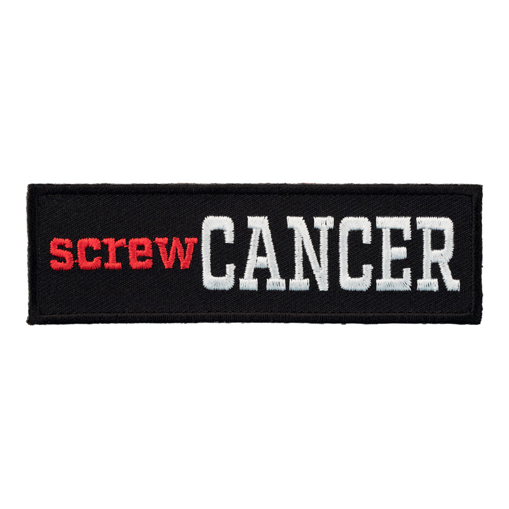Screw Cancer Patch, Fight Cancer Patches — product image