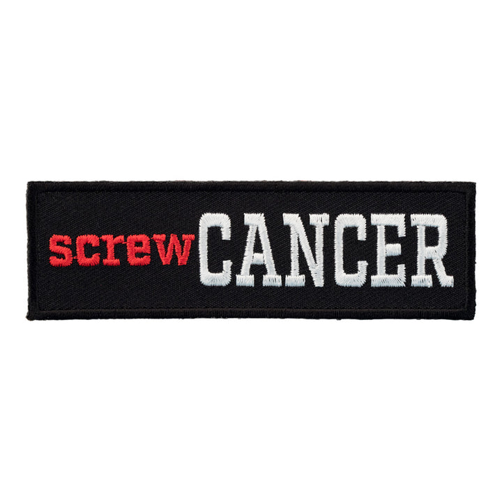 Screw Cancer Patch, Fight Cancer Patches — product image
