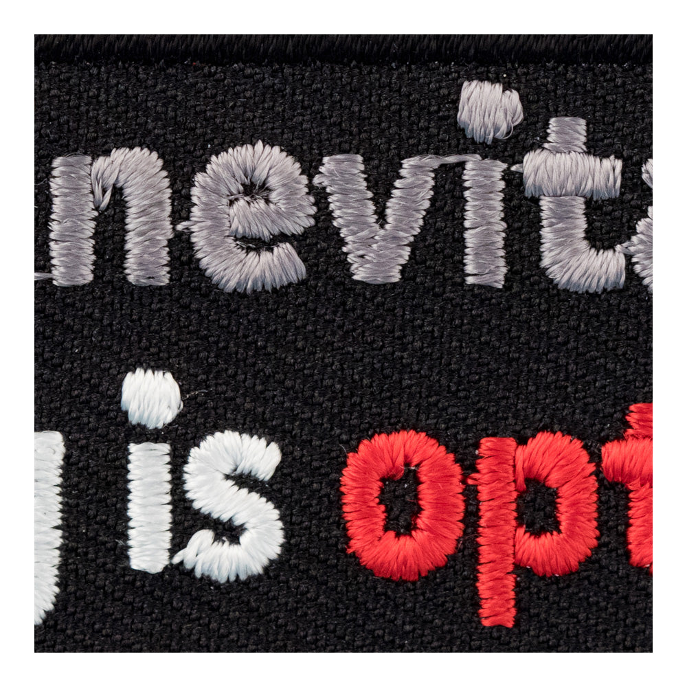 Pain Is Inevitable Suffering Is Optional Patch, Sayings Patches — detail view 1