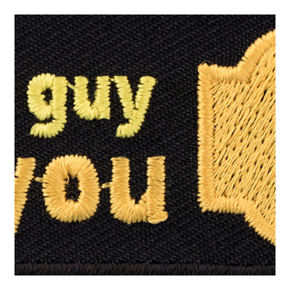 My Little Guy Likes You Pecker Patch, Sayings Patches — detail view 2