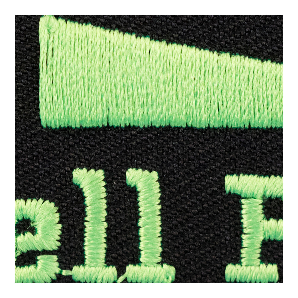 Always Smell First Lime Green Patch, Sayings Patches — detail view 2