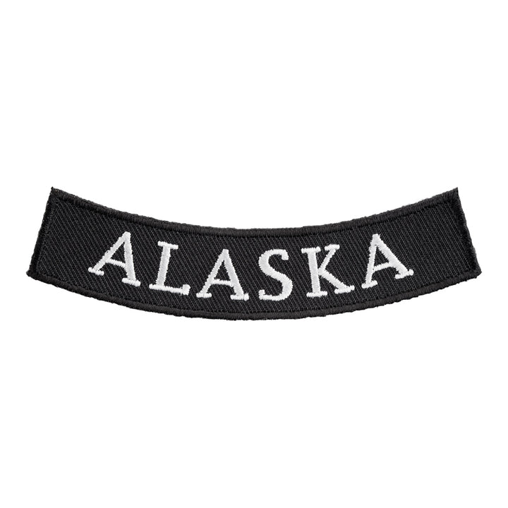 Alaska State Bottom Rocker Patch, Small Size — product image