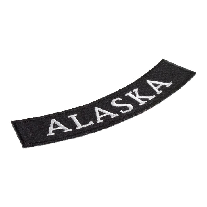 Alaska State Bottom Rocker Patch, Small Size — detail view 2