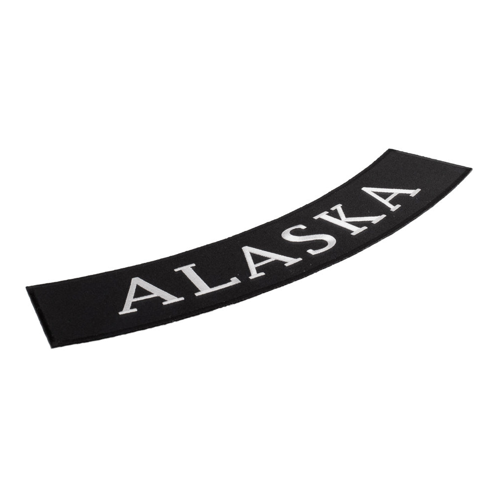 Alaska State Bottom Rocker Patch, Large Size — detail view 1