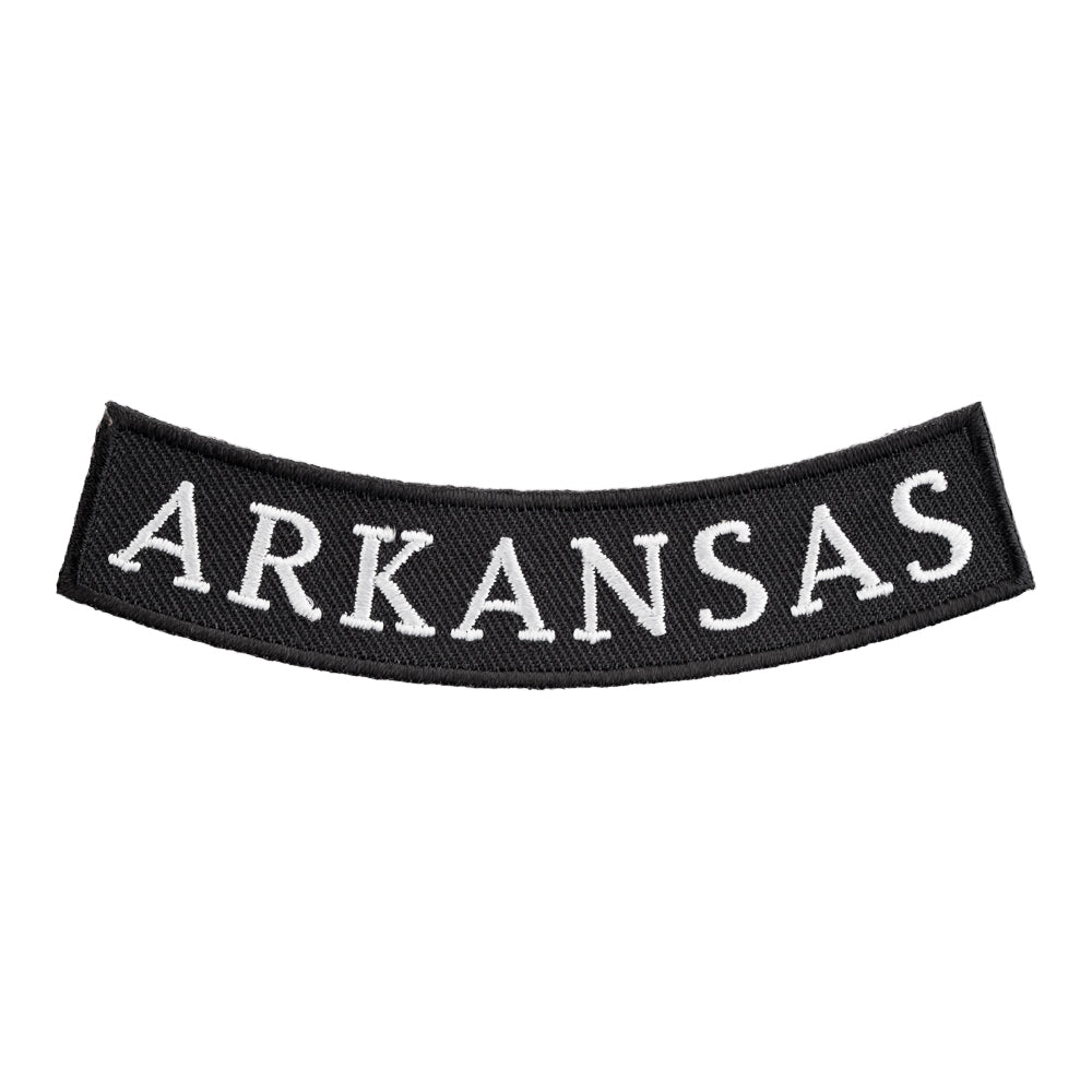 Arkansas State Bottom Rocker Patch, Small Size — product image