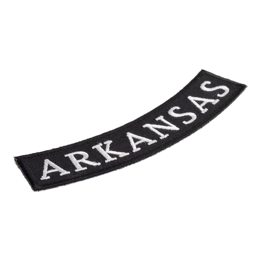 Arkansas State Bottom Rocker Patch, Small Size — detail view 1