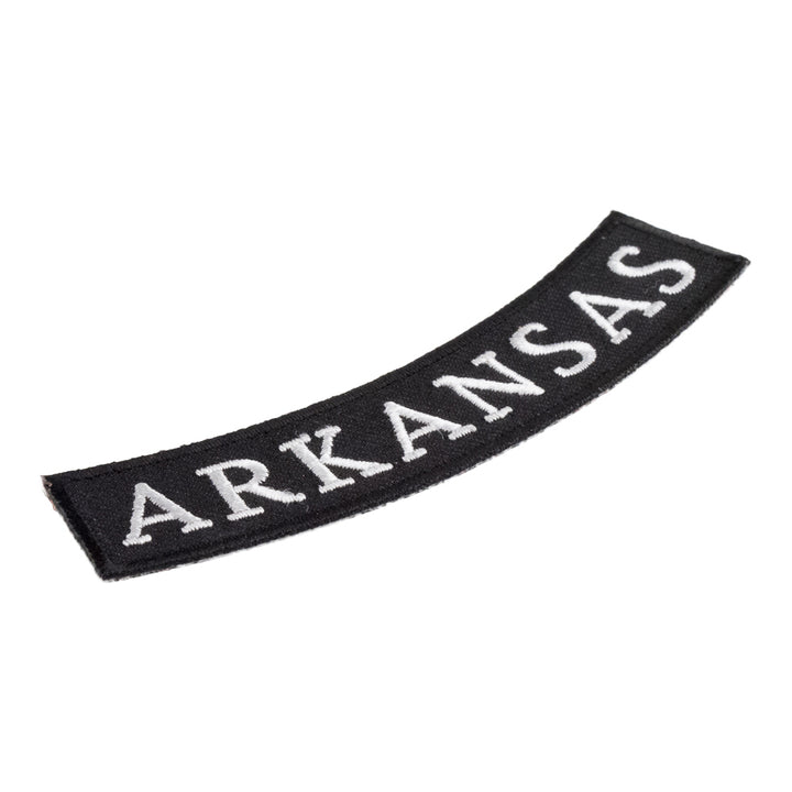Arkansas State Bottom Rocker Patch, Small Size — detail view 1